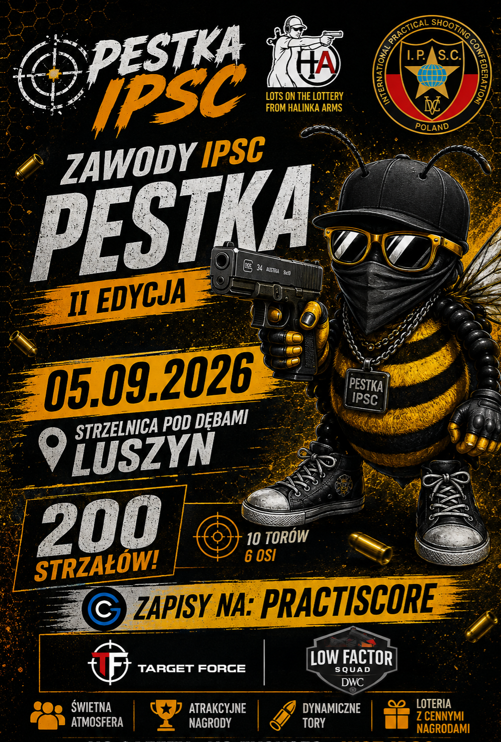 Zawody Pestka IPSC 05.09.2026 Luszyn