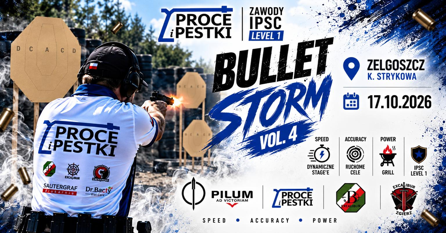🔥 BULLET STORM VOL. 4 – ZAWODY IPSC LEVEL 1 🔥
